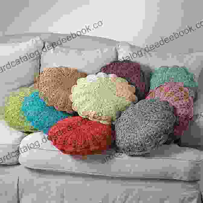A Beautiful Crocheted Pillow The Ultimate Guide To Shawls Wraps Crochet: Wonderful Ideas And Patterns To Crochet Yourself