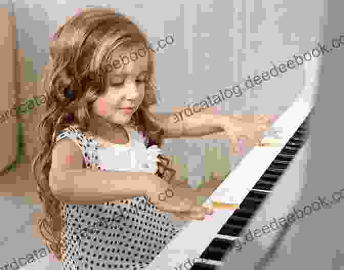 A Child Smiling While Playing The Piano Color Note Piano Grade1 Class A: Music Piano Designed For Children Over 2 Years Of Age