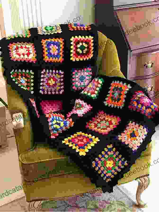 A Colorful Afghan Made From Granny Squares Sew Happy: 10 Cheerful Quilts You Ll Have Fun Making