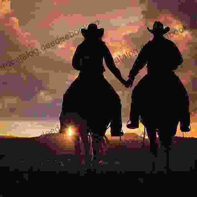 A Cowboy And Cowgirl Ride Into The Sunset, Symbolizing The Clean And Wholesome Nature Of Western Historical Romance. Cole Yancey: Clean And Wholesome Western Historical Romance (Taking The High Road 9)