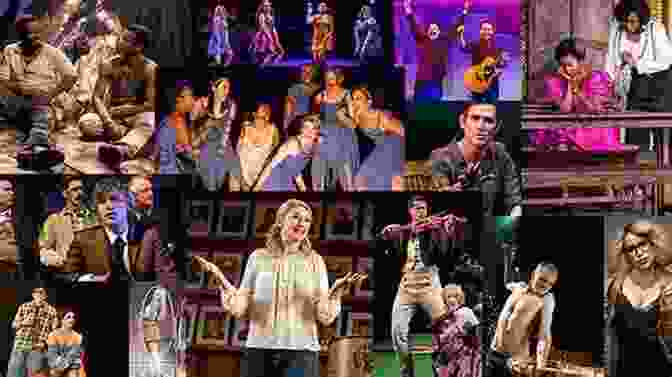 A Montage Of Iconic Scenes From American Musicals, Showcasing The Evolution Of The Genre From Early Vaudeville To Modern Broadway Productions Our Musicals Ourselves: A Social History Of The American Musical Theatre
