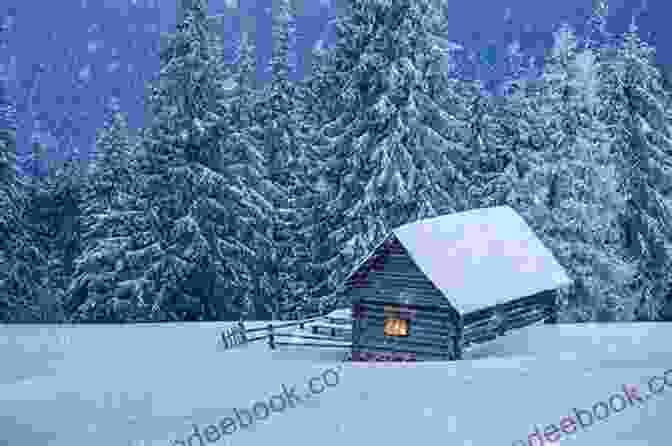 A Snowy Landscape With A Cabin In The Distance Alaskan Holiday: A Novel Debbie Macomber