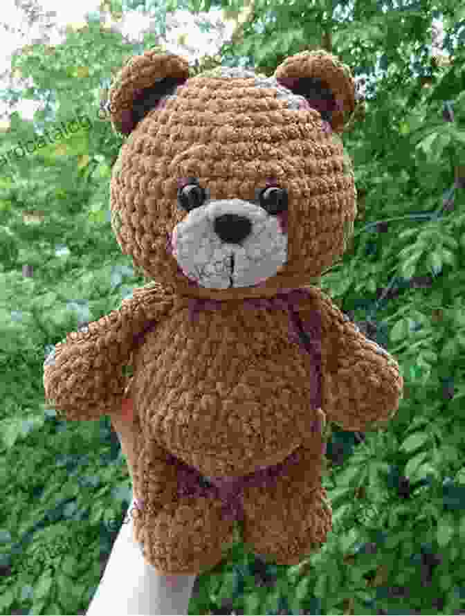 An Adorable And Whimsical Crocheted Amigurumi Animal In The Shape Of A Teddy Bear Homemade Knit Sew And Crochet: 25 Home Craft Projects