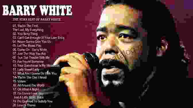 Barry White's Iconic Album, 'White Music', Featuring A Portrait Of The Singer Songwriter Against A White Backdrop. White Music: The Barry White Story