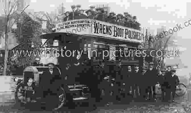 Black And White Photograph Of Aj Noon, The Founder Of Northampton Buses. Northampton Buses AJ Noon