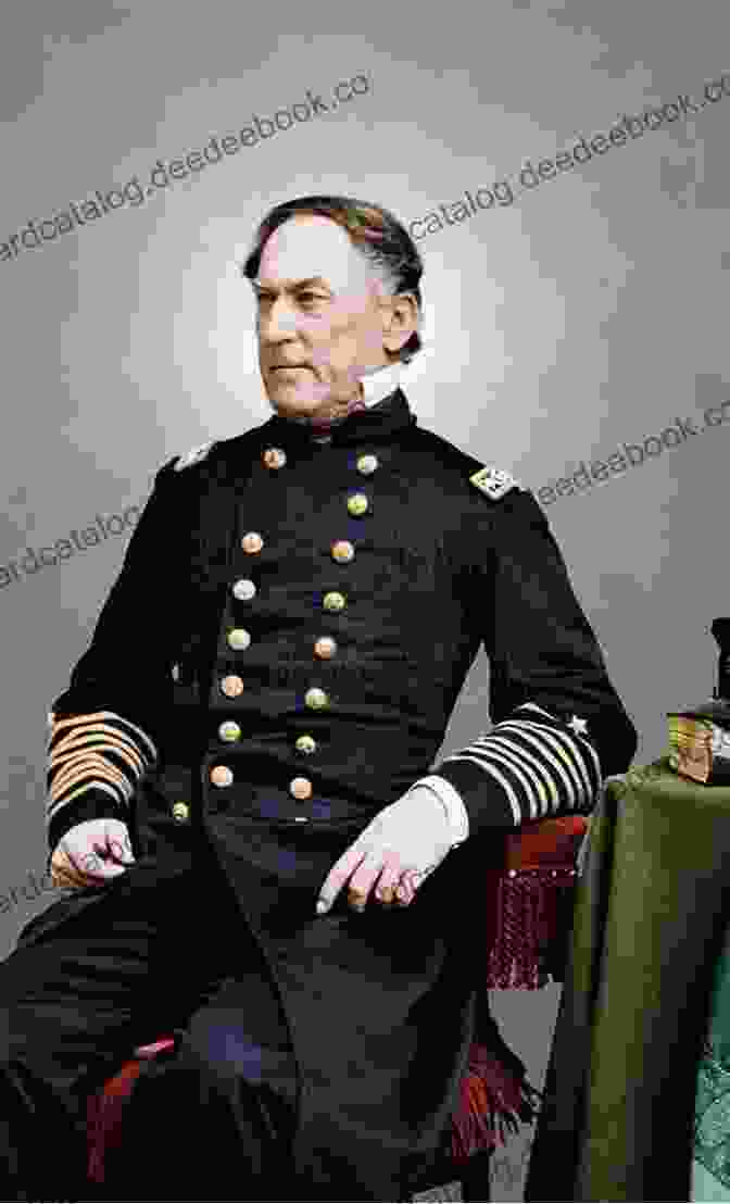 Captain David Farragut In Uniform Take Command Captain Farragut Peter Roop
