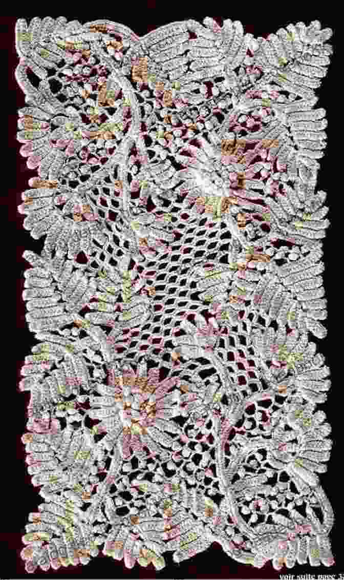 Diagram Of Irish Crochet Lace Stitches Modern Pattern Irish Lace Crochet Blouse With Roses (Modern Irish Crochet Lace Pattern)