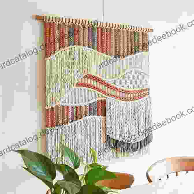 Hemp Cord Woven Tapestry With Intricate Patterns Learn To Create With Hemp Cords Beads