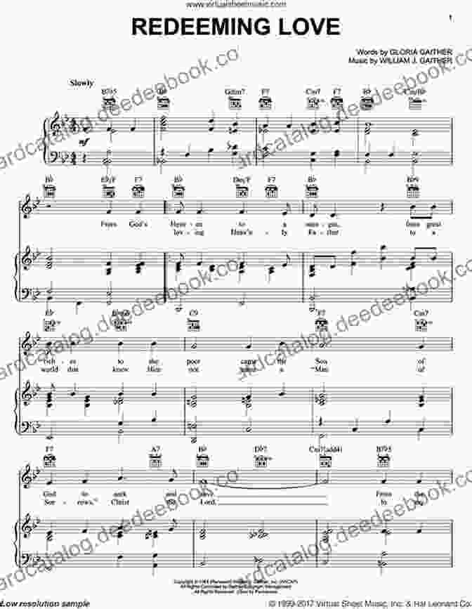 Image Of The Sheet Music For 'We Will Stand' By Bill And Gloria Gaither The Greatest Songs Of Bill Gloria Gaither Songbook