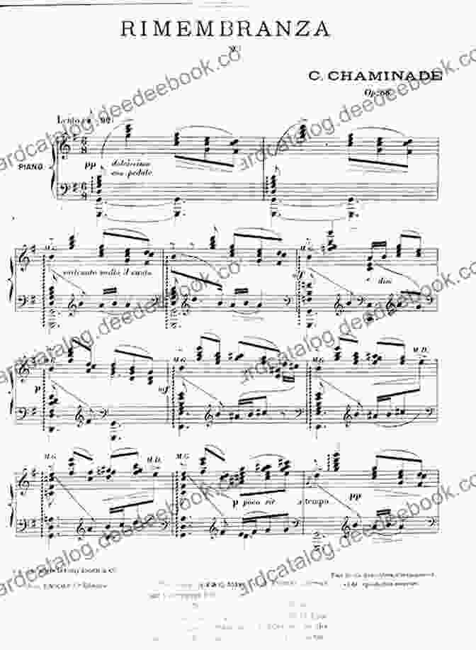 La Rimembranza Sheet Music Vincenzo Bellini: 15 Songs: For Voice And Piano