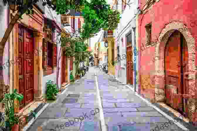 Narrow Cobblestone Streets And Whitewashed Buildings In Rethymno's Old Town Crete Greece Trip Ideas 10 Days In The West Of Crete By Bus