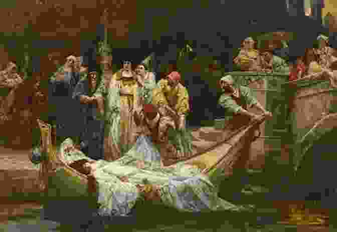 Painting Depicting The Lady Of Shalott Weaving At Her Loom, Surrounded By A Web Of Threads. Study Guide For Alfred Lord Tennyson S Tennyson Selected Poems (Course Hero Study Guides)