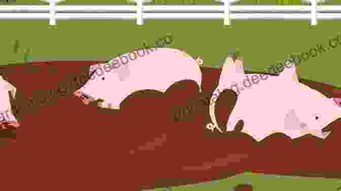 Shorty The Pig Rolling In Mud With His Short Vowel Sound /i/ Bob Bot Dot Bot: A Fun Phonics Story Starring Short Vowel O (Short Vowel Shorts 5)