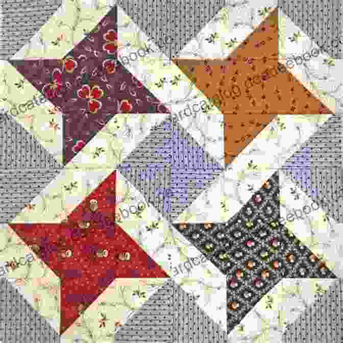 The Friendship Star Quilt Is A Symbol Of Unity And Friendship, Featuring Eight Pointed Star Blocks Surrounded By Smaller Star Blocks. New York Beauties Flying Geese: 10 Dramatic Quilts 27 Pillows 31 Block Patterns
