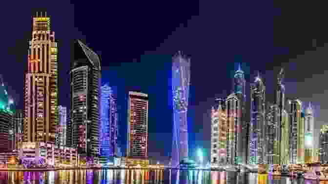 The Glistening Skyline Of Dubai At Night, Showcasing The City's Modern Architecture And Economic Dynamism All Roads Lead To Dubai