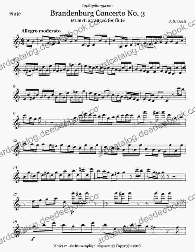 Theme From Bach's Brandenburg Concerto No. 3 Recorder Songbook 48 Themes From Classical Music: For The Soprano Or Tenor Recorder + Sounds Online